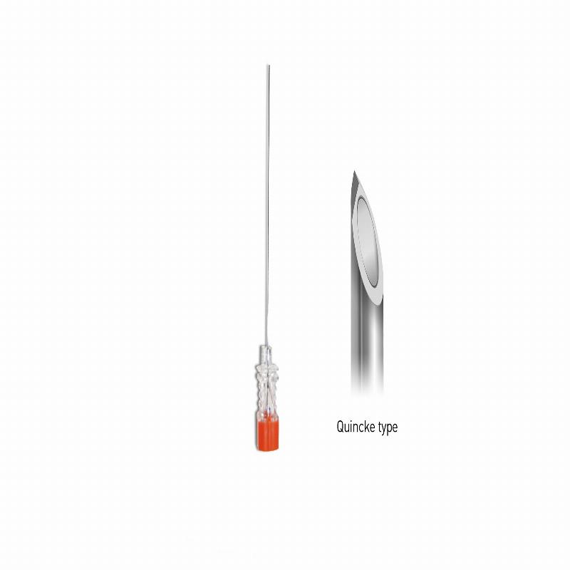 Голка для спінальної анестезії "MEDICARE" (тип вістря «Квінке»); розмір 23G x 3 ½ (0,6мм x 88мм), голка 23G